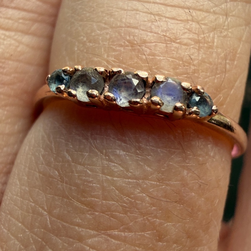 Audry Rose Moonstone Ring - Picture 4 of 4
